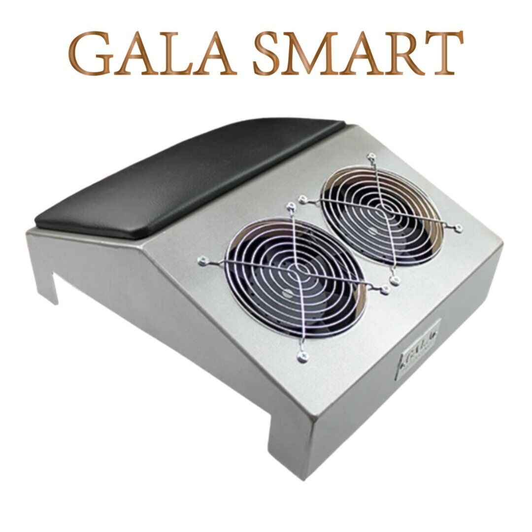 Gala 120 w çift motorlu toz toplama gümüş metal