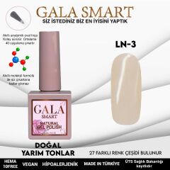 Gala smart natural kalıcı oje 10 mle ln3
