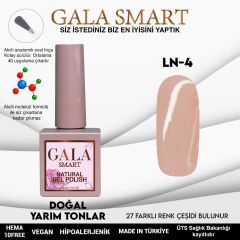 Gala smart natural kalıcı oje 10 mle ln4
