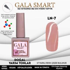 Gala smart natural kalıcı oje 10 mle ln7